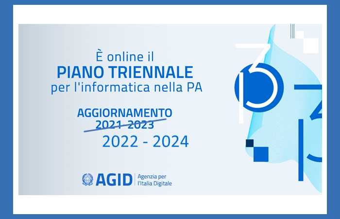 Piano triennale per l’informatica nella PA: adottato l’aggiornamento 2022-2024